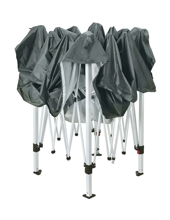 Gazebo Pop Up Marquee 3x3 in Grey