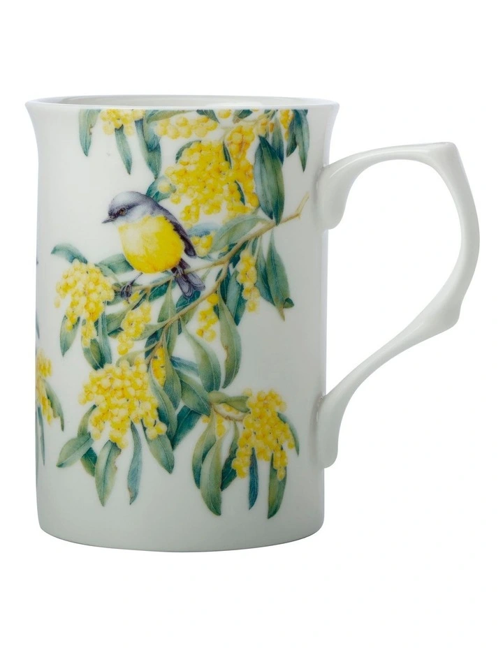 Botanic Gardens Victoria Garden Friends 300ml Robin Mug Gift Boxed White