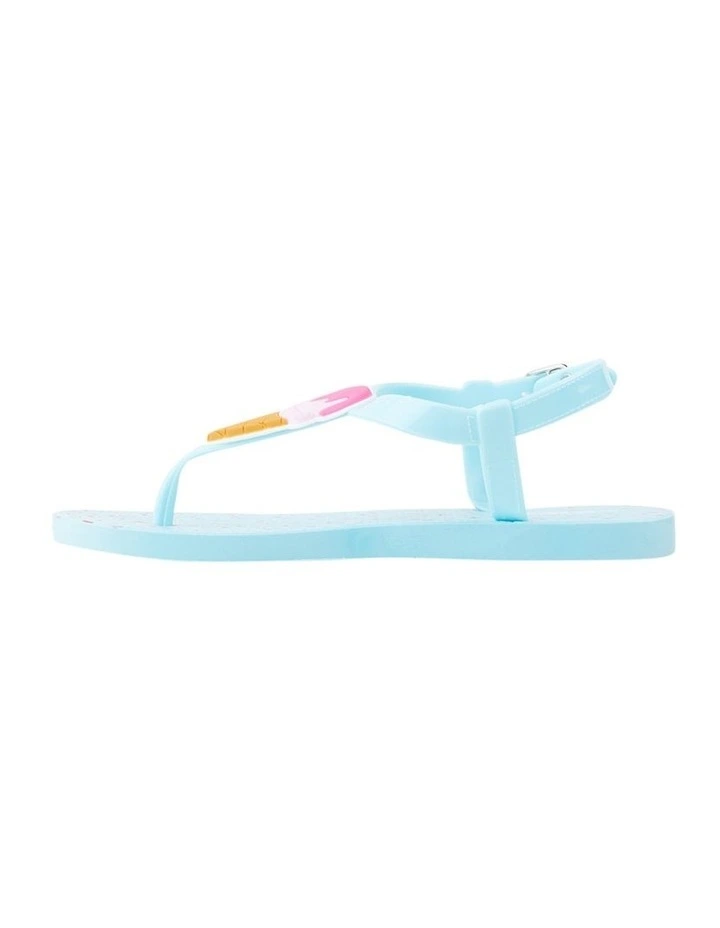 Khloe Ice Cream Beach Sandals in Turquoise