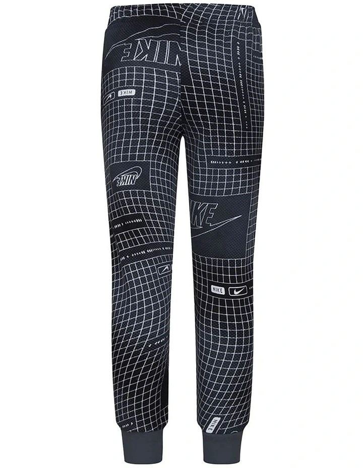 Sportswear Club All Over Print Pant in Grey