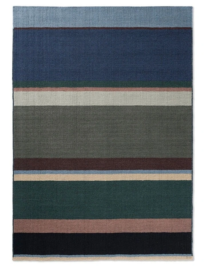Artisan Stack Rug 090207 in Blue