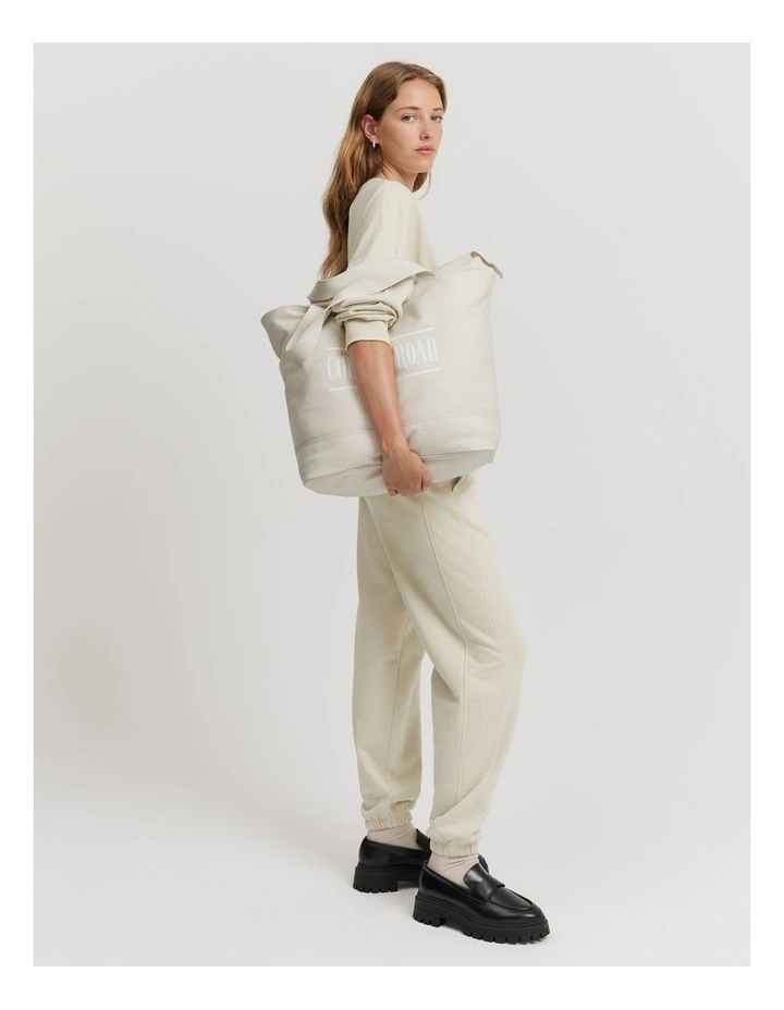 Australian Cotton Heritage Shopper Bag in Cloud