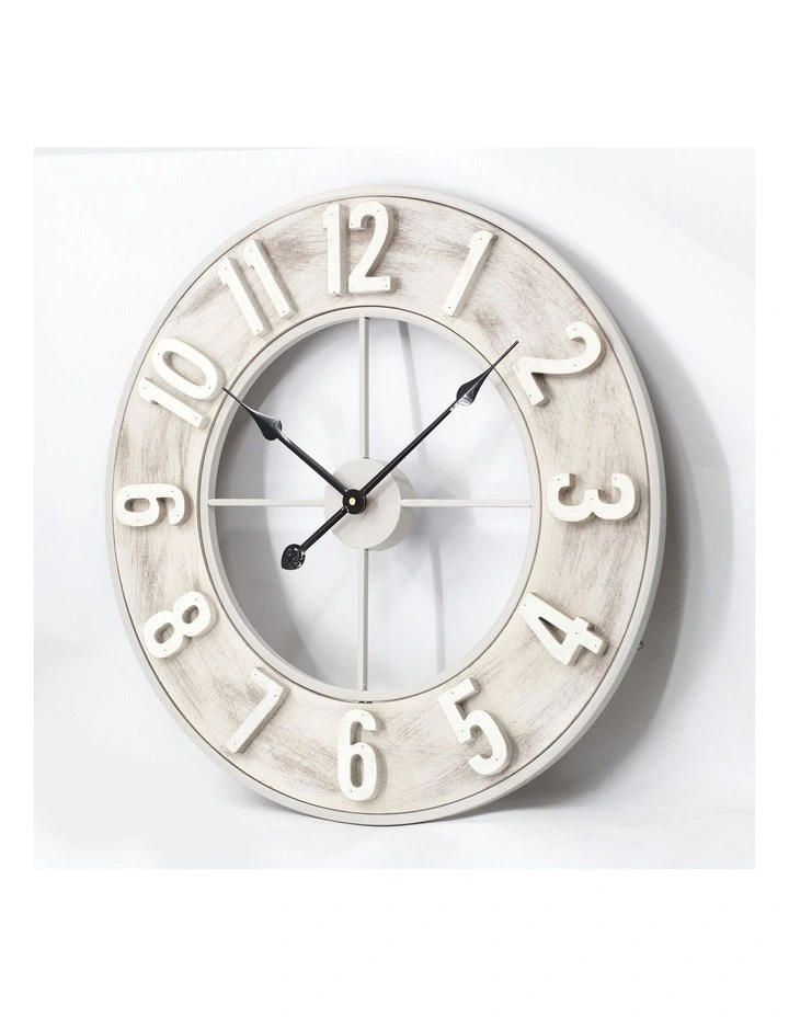 Chester 60cm Wall Clock Grey