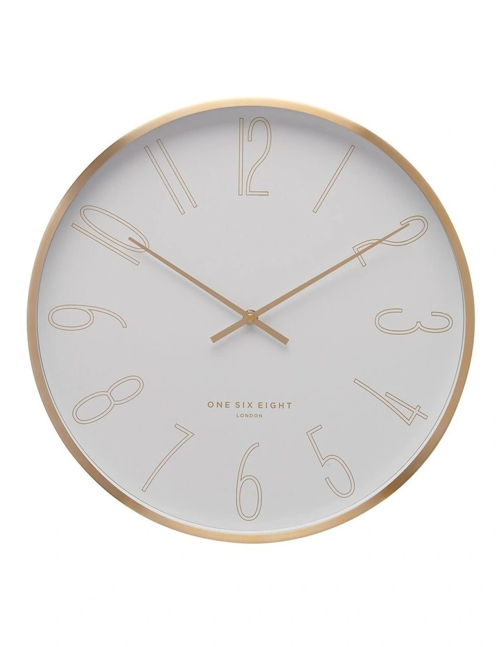 Astrid 40cm Silent Wall Clock White