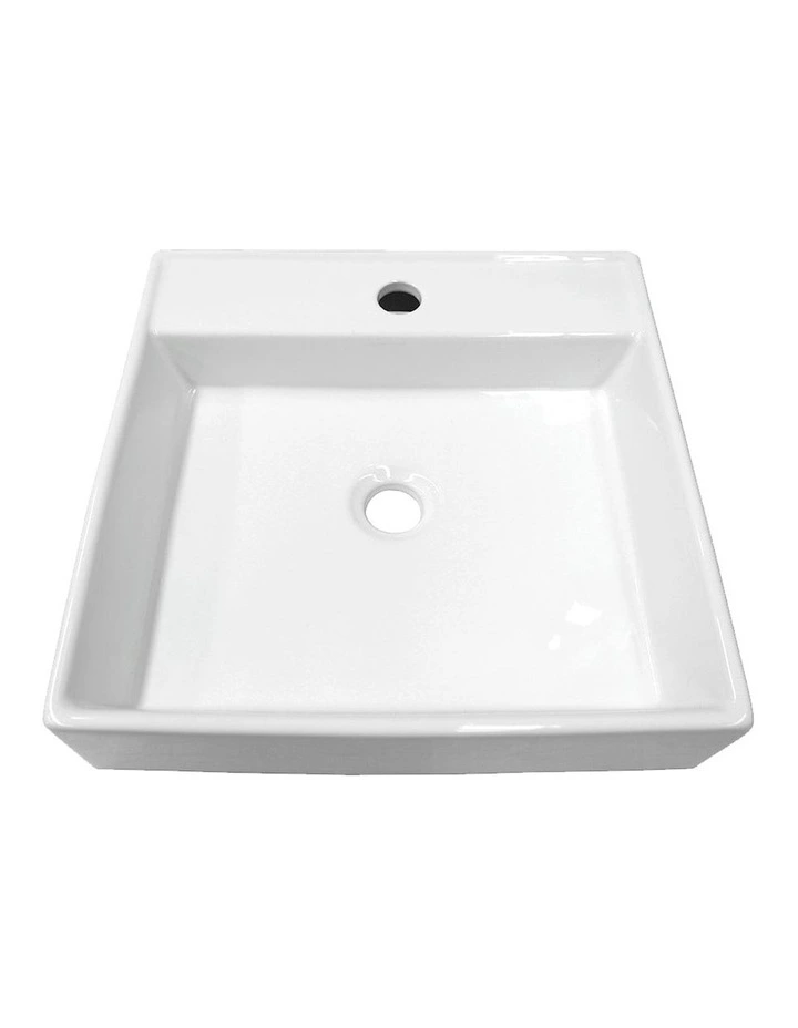 Bathroom Wash Counter Top Hand Wash Sink in White