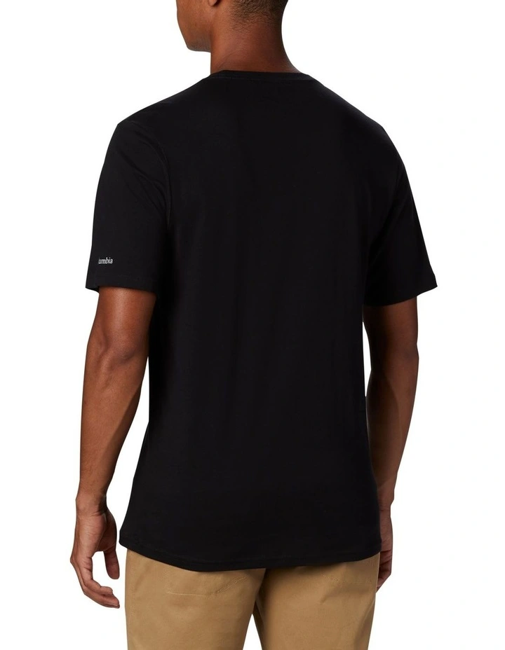 CSC Basic Logo Short Sleeve Tee in Black