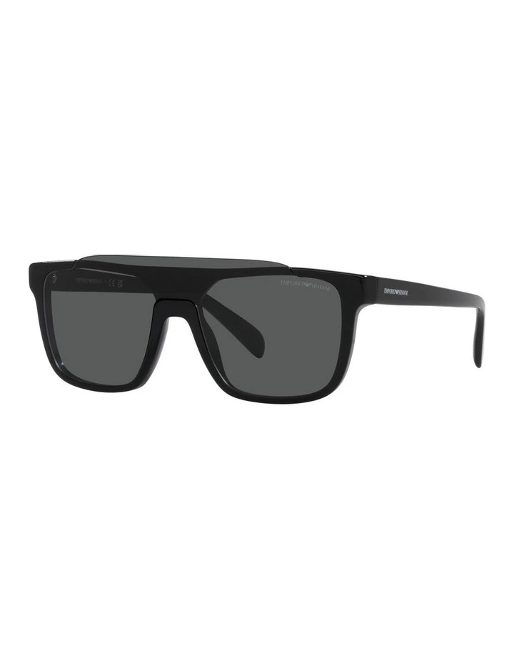 0EA4193 Sunglasses in Shiny Black