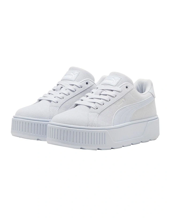 Karmen Trainers in Silver