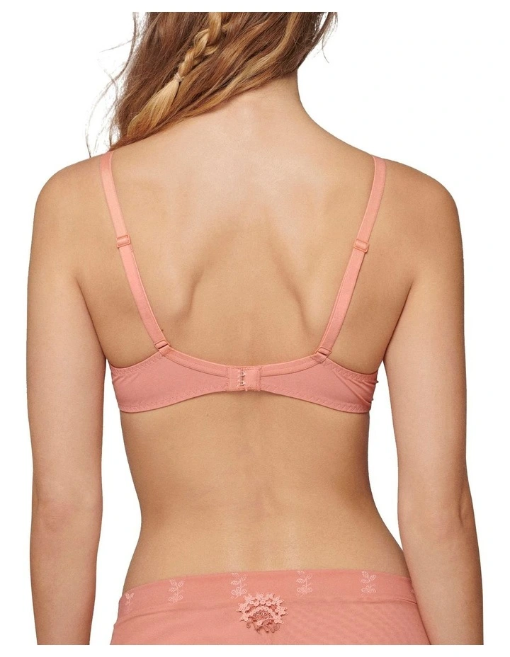 Wish Full Cup Plunge Bra in Orange
