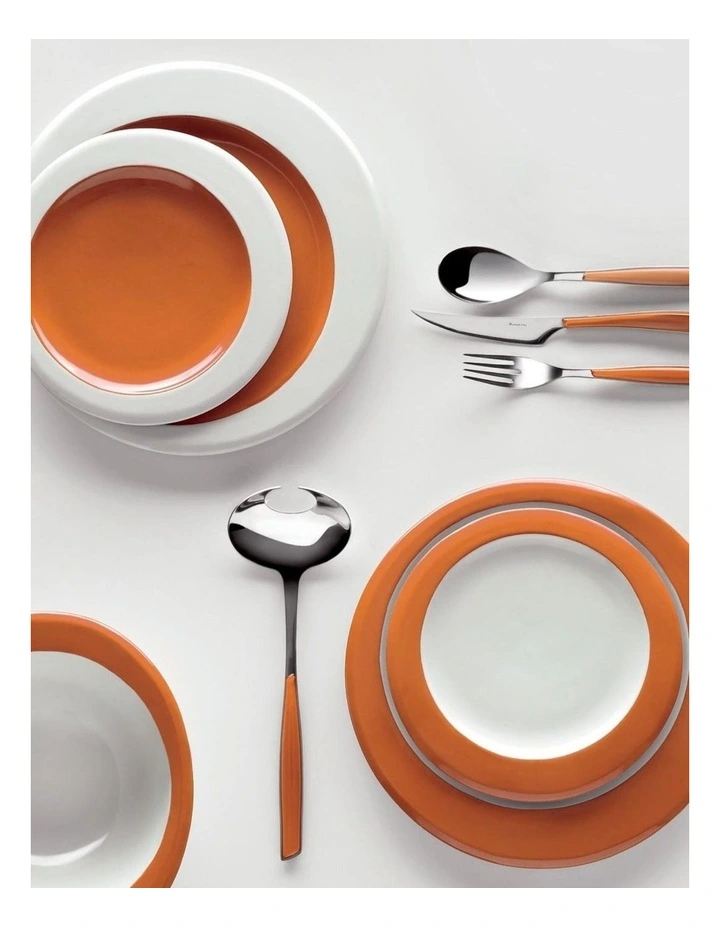 Glamour 24 Piece Cutlery Set in Orange