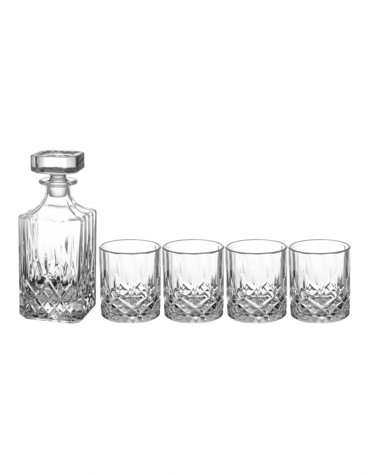 Antrim Whisky Gift Boxed Set 5 Piece in Clear