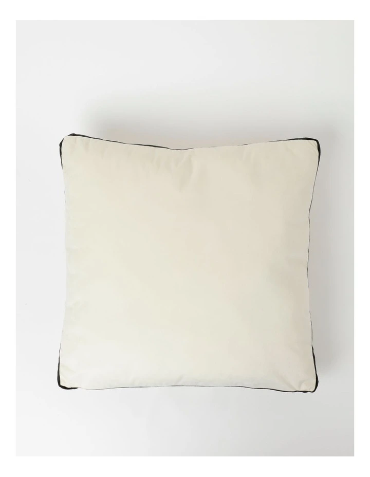 Circe Gusseted Cushion 55x55 cm in White
