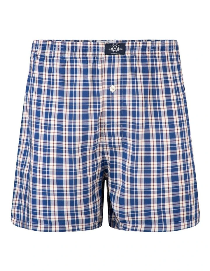 Bamboo Boxers 2 Pack in Blue
