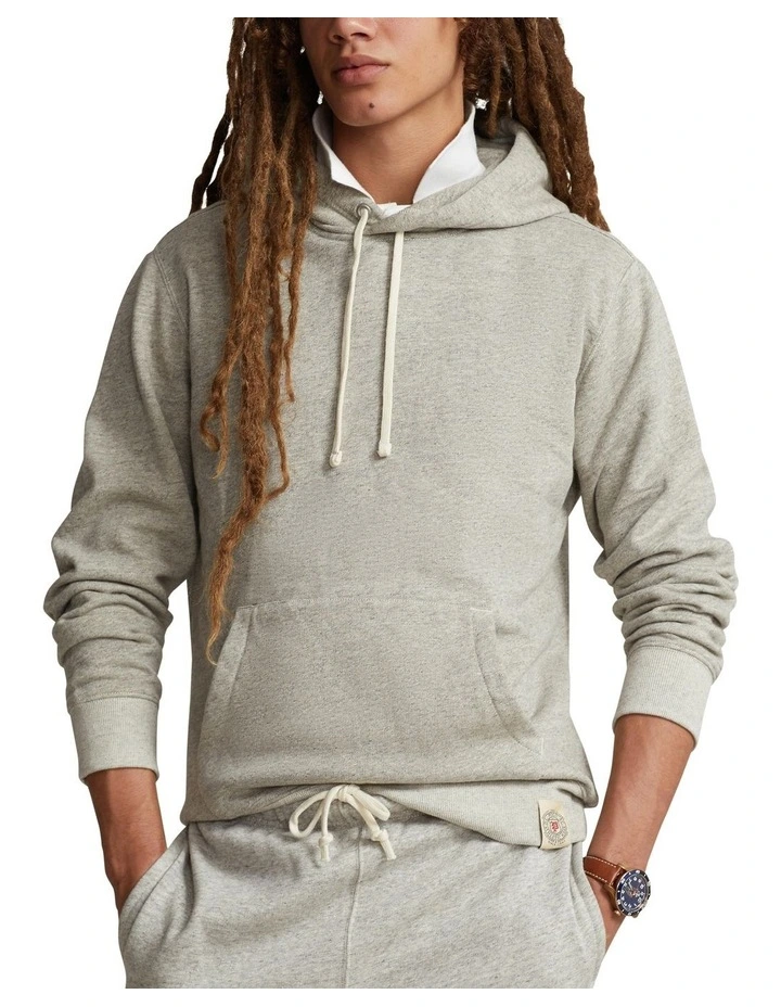 Fleece Hoodie in Grey