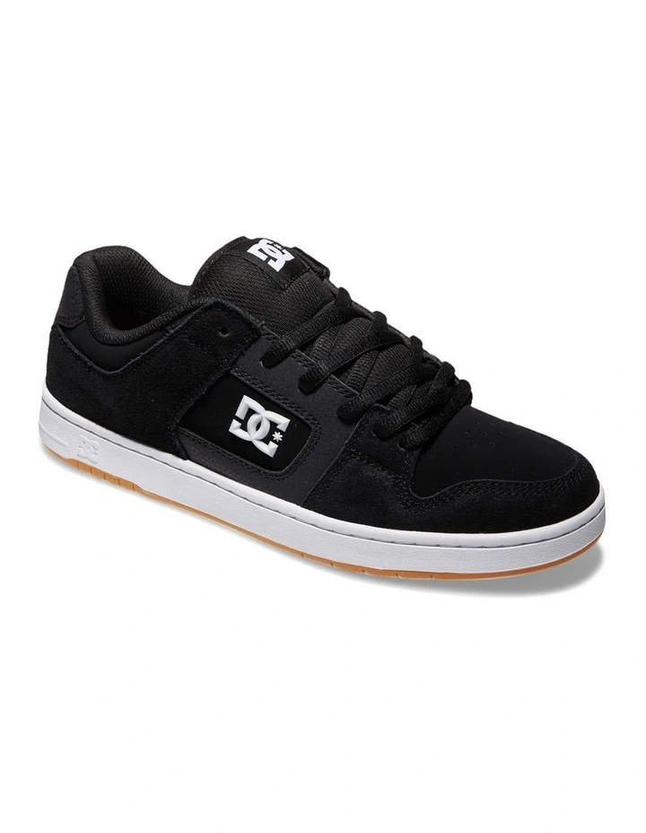 Manteca S Leather Skate Shoes in Black