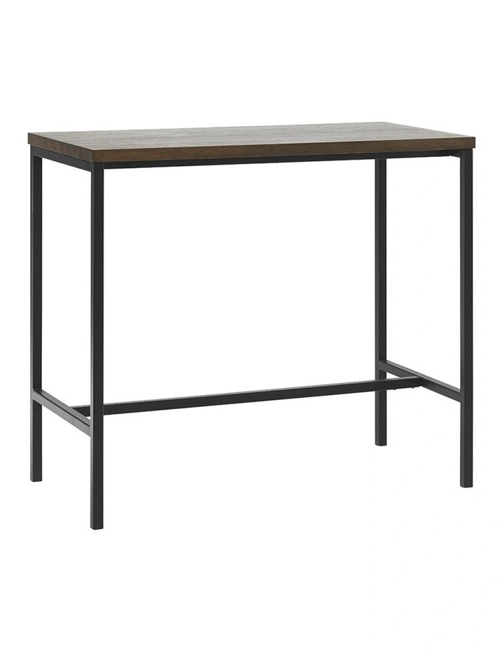 Rivoli Bar Table 120cm Smoked Oak