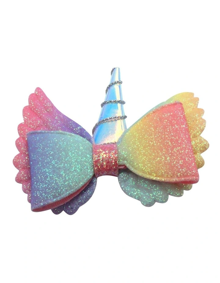 Rainbow Unicorn Clip in Assorted