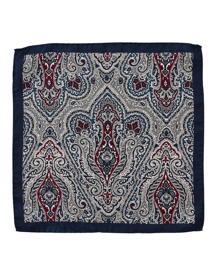 Arazzo Silk Pochette in Wine