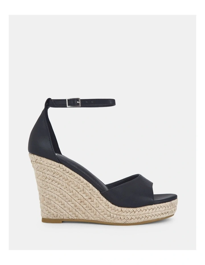 Willah Wedge in Black