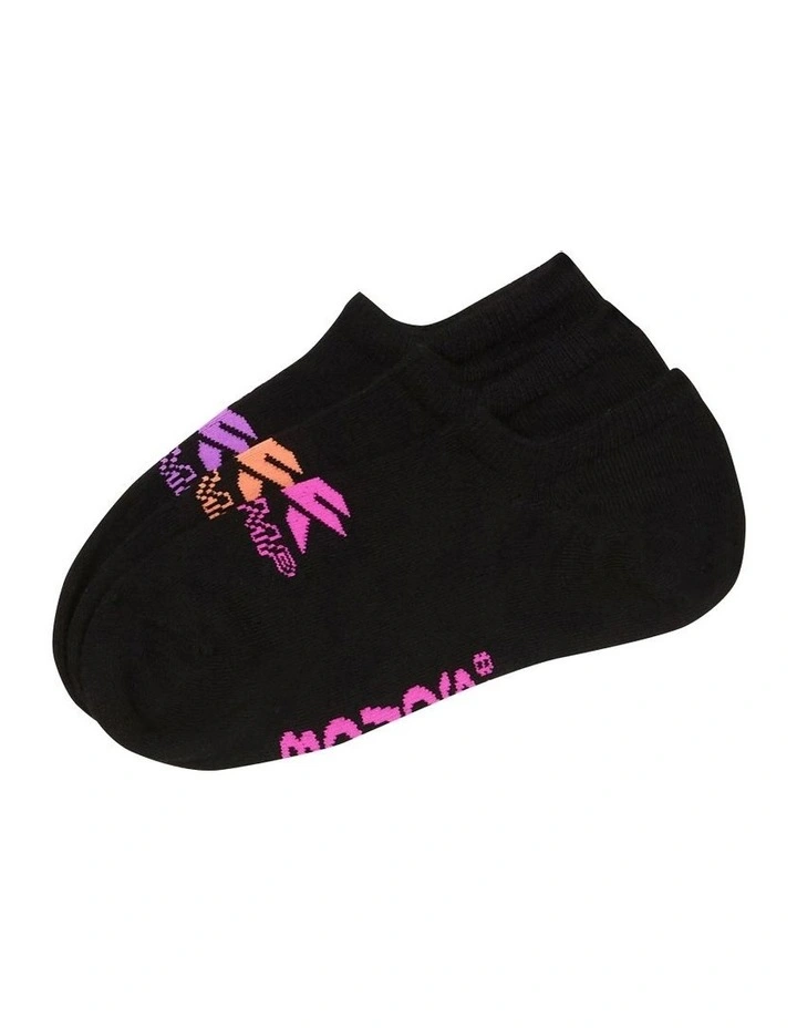 Womens X-Temp No Show Socks 3 Pack in Black