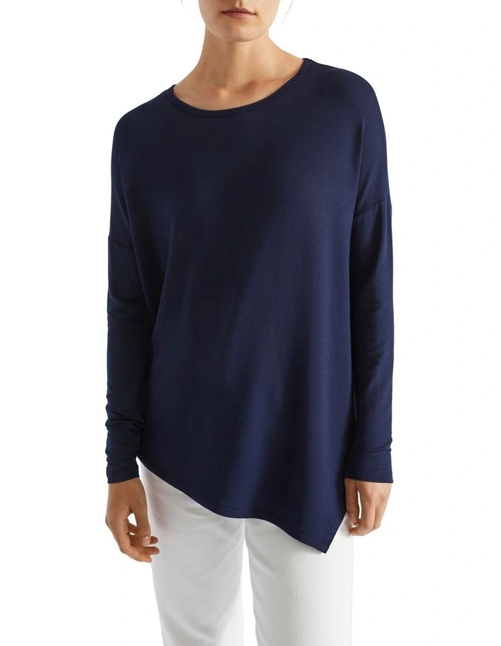 Core Asymmetrical Top in Navy