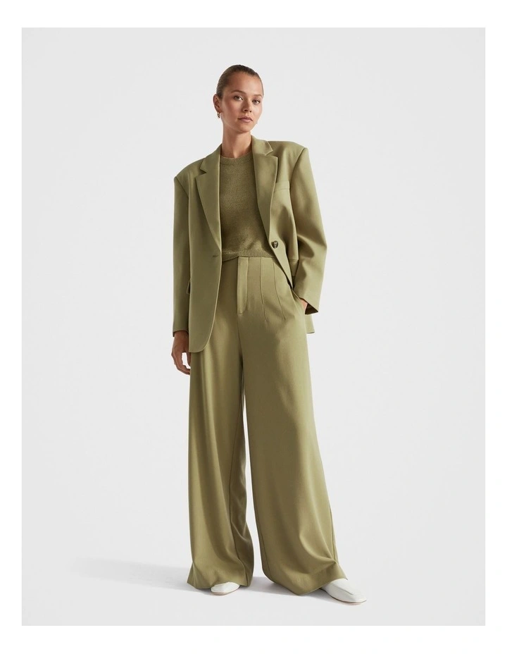 Oversized Blazer in Pistachio