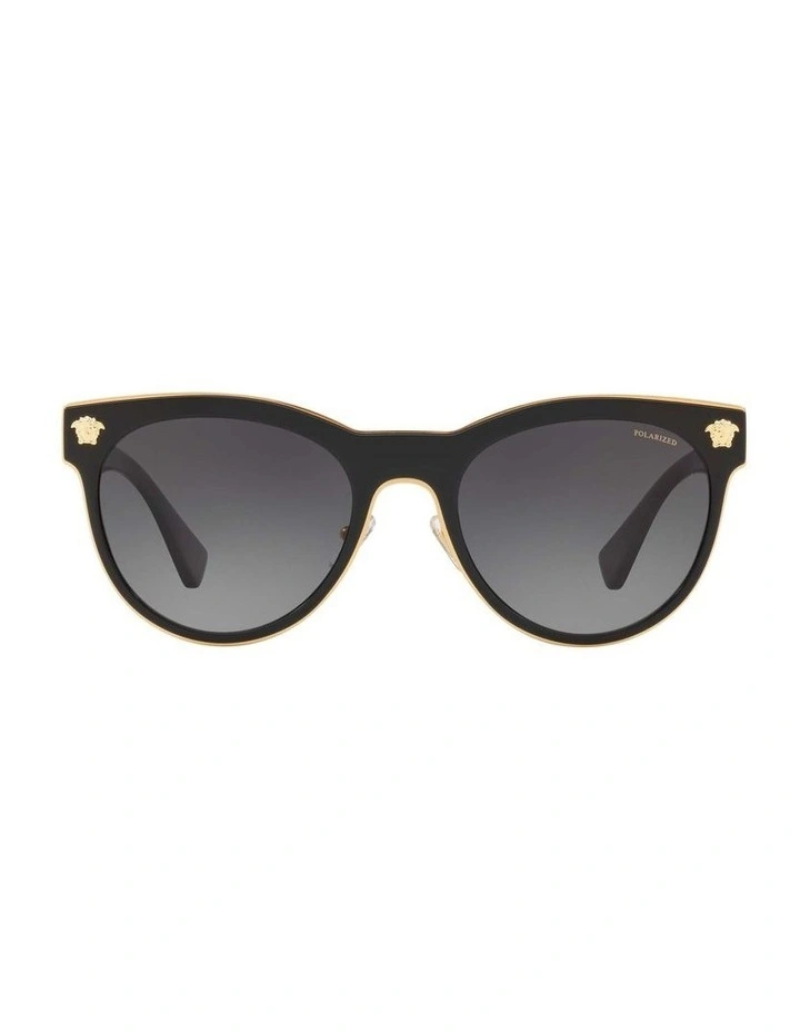 VE2198 Black Polarised Sunglasses