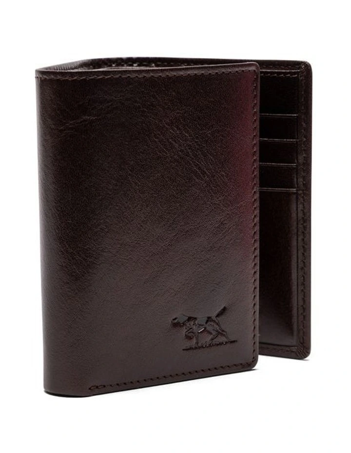 Wesport Tri Fold Wallet in Chocolate
