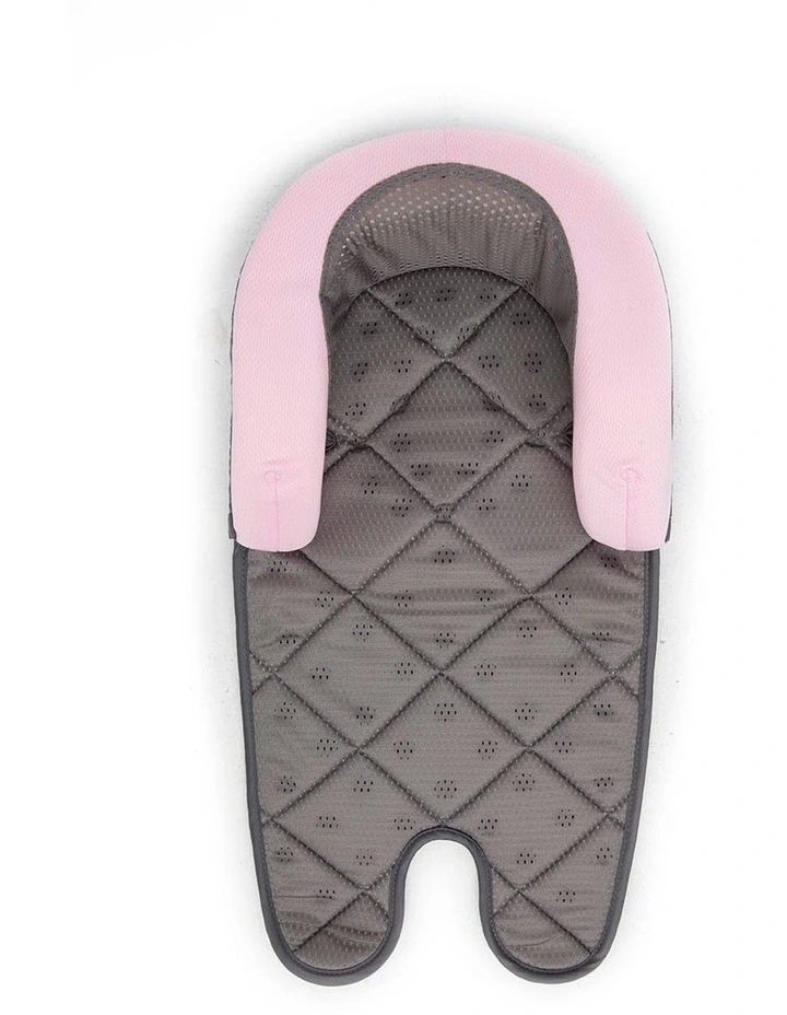Air Flow Head Support Charcoal Pink