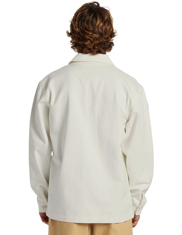 Surf Chores Denim Chore Jacket Snow White