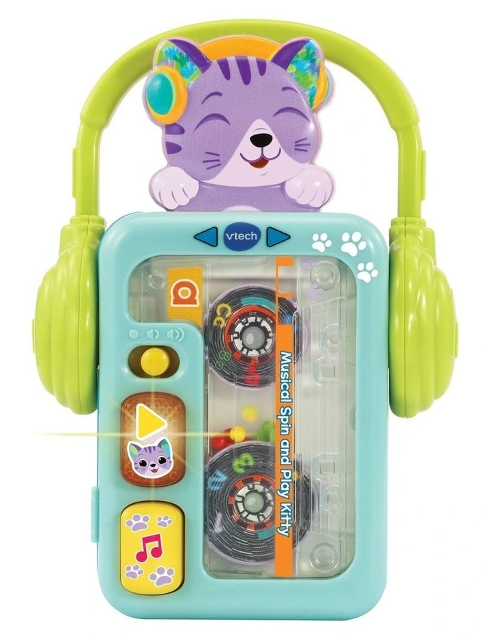 Musical Spin and Play Kitty