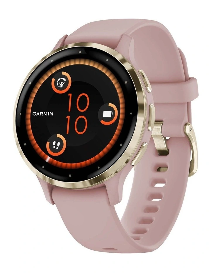 Venu 3S 010-02785-03 Smartwatch in Dust Rose/Soft Gold