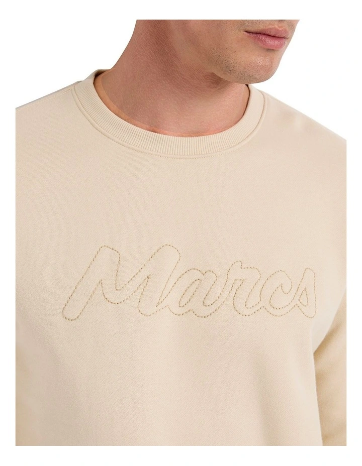 My Word Sweat Top in Bone