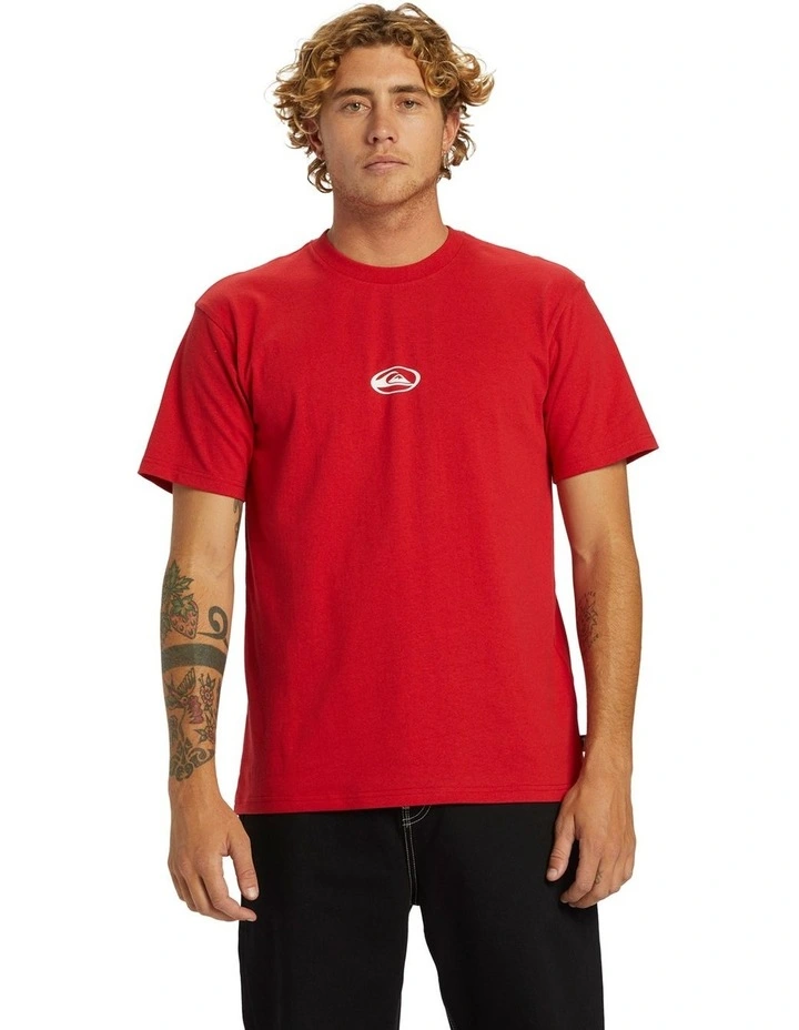 Saturn T-shirt in Salsa