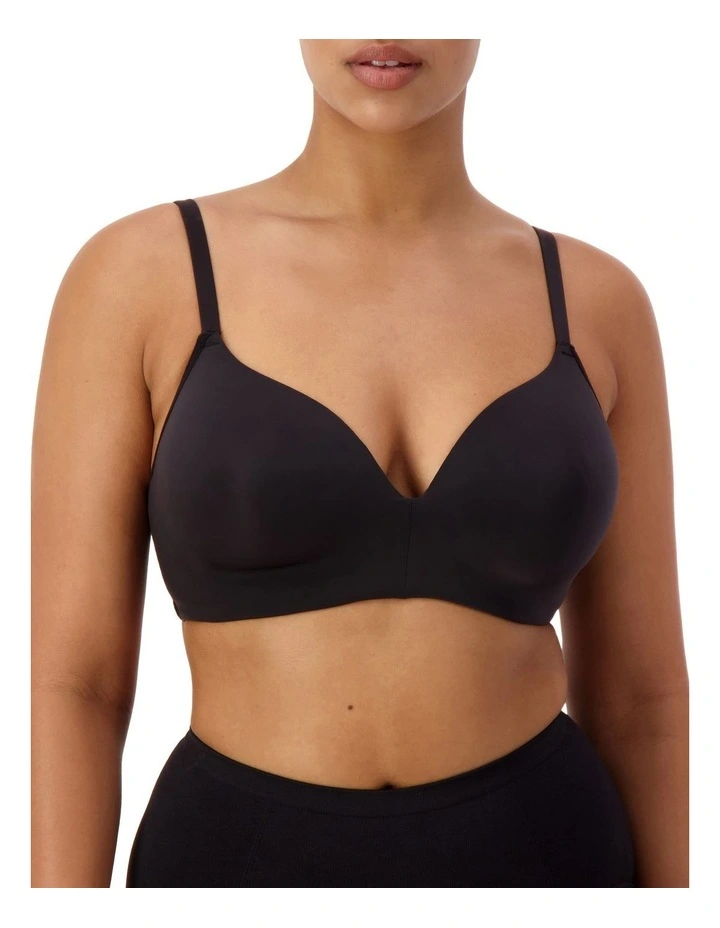 Body Make-Up Smooth Padded Bra in Black