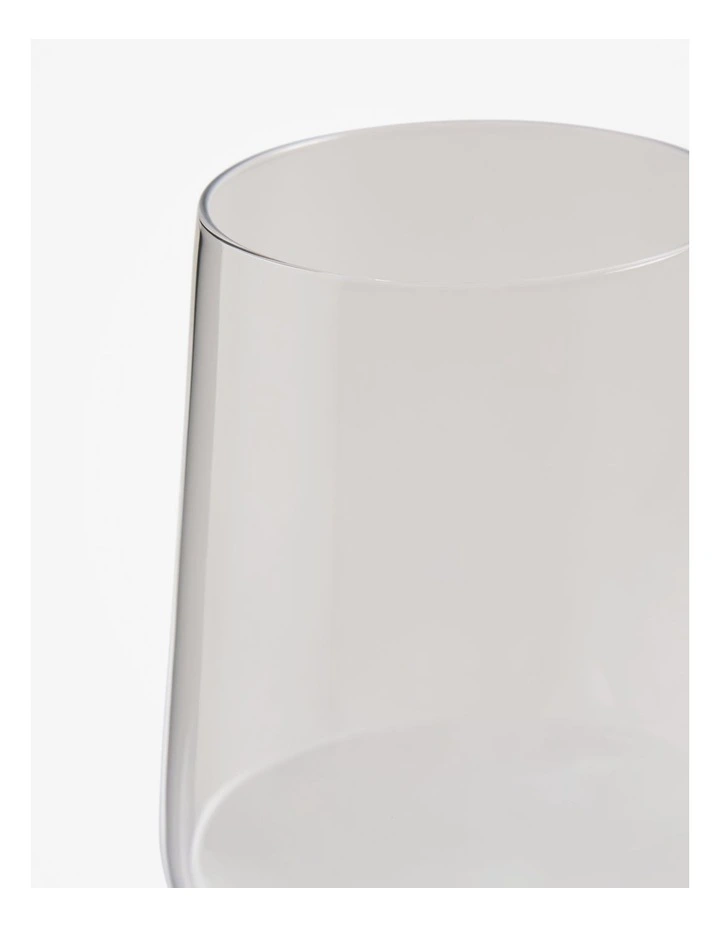 Alto White Wine Glass Set Of 2 in Clear