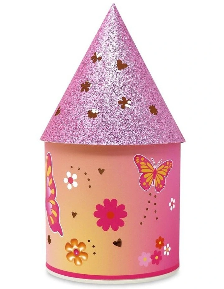 Vibrant Vacation Colour Changing LED Lantern in Hot Pink