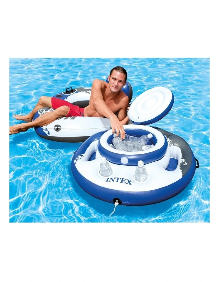 Megachill Inflatable Floating Pool Drink Water Cup Holder/Chiller Cooler