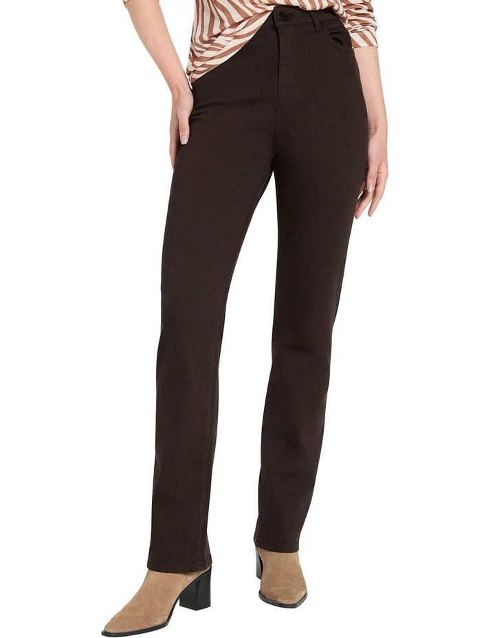 Somers Straight Leg Jean in Brown