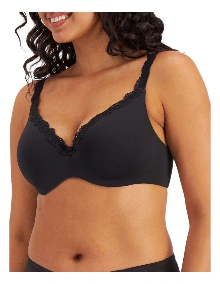 There Luxe Contour Bra in Black