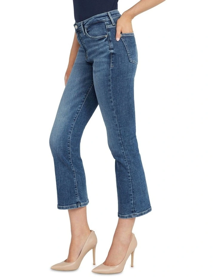 Sexy Kick Flare Jeans in Biosphere