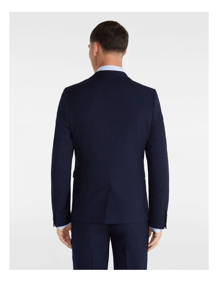 Marina Stretch Skinny Suit Jacket In Ink Blue