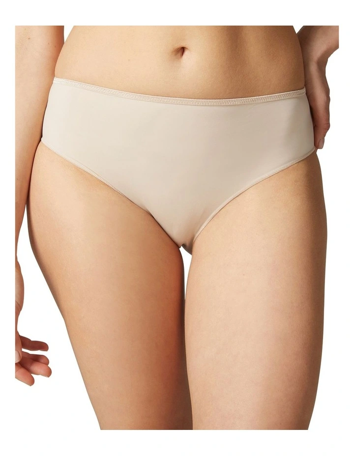 Andora High Waist Culotte Brief in Peau Rose