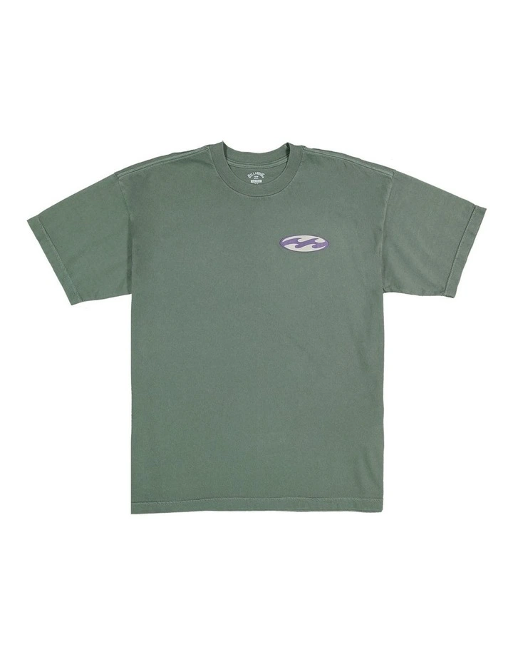 Reflections T-shirt in Seaweed