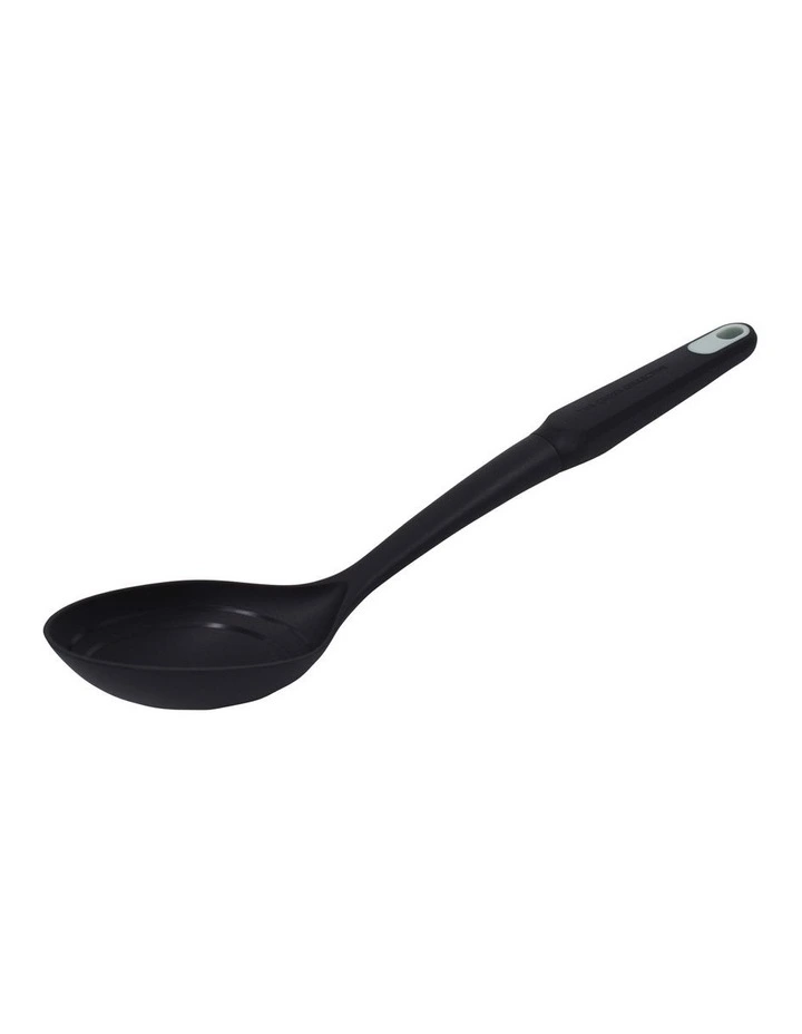 Nylon Solid Spoon 35cm in Black