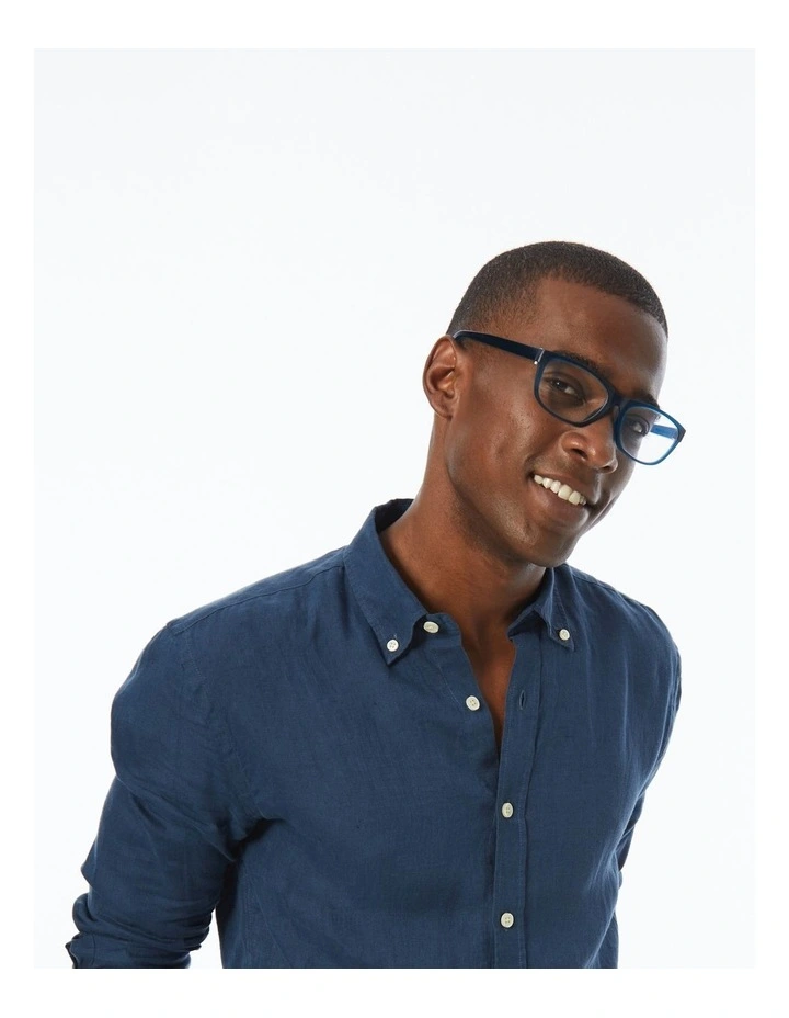 Midnight Reading Glasses in Blue