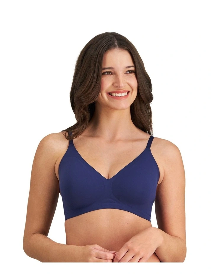 Comfit Collection Wire Free Bra in Medieval Blue