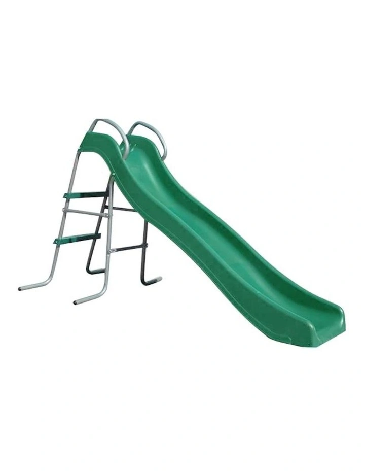 Hurley 2 Metal Swing Set With Slide