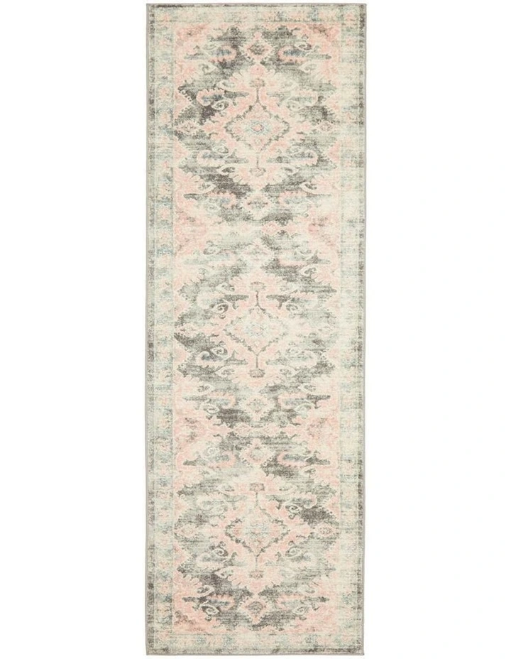 Avenue Runner Rug 701 in Grey
