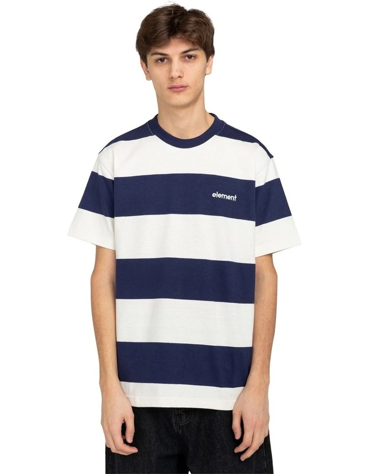 Crail 3.0 Stripe T-thirt in Blue